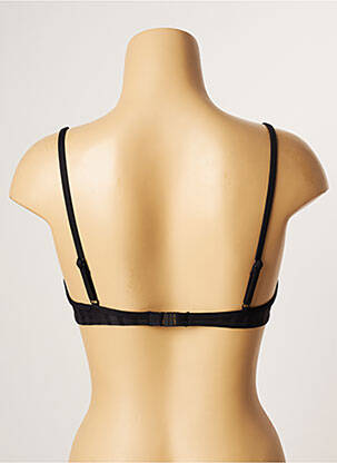 Sutien de costum de baie elasticitate top sutien modelat negru CHERRY BEACH femeie