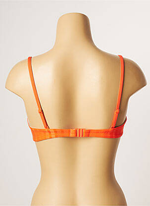 Sutien de costum de baie elasticitate top bentiță portocalie CHERRY BEACH femeie