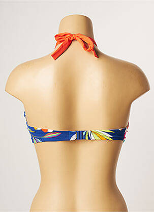 Sutien de costum de baie elasticitate top sutien modelat albastru CHERRY BEACH femeie