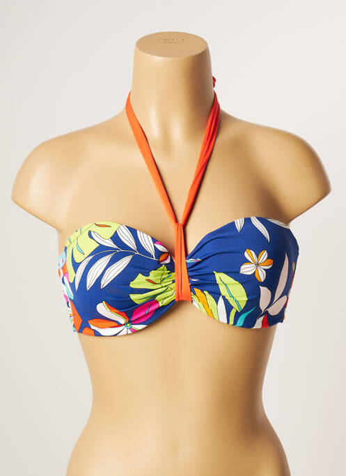 Sutien de costum de baie albastru CHERRY BEACH femeie
