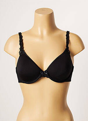 Sutien efect material satinat top sutien modelat negru SIMONE PERELE femeie