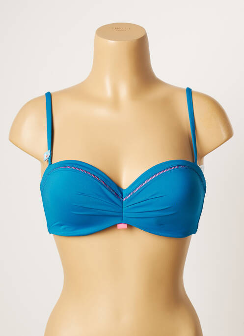 Sutien de costum de baie albastru CHERRY BEACH femeie