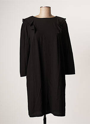 Rochie scurtă mâneci lungi mâneci lungi negru SEE U SOON femeie