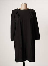 Rochie scurtă mâneci lungi mâneci lungi negru SEE U SOON femeie