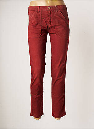 Blugi cu croială slim maro BÔ-M femeie