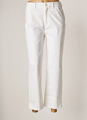 Pantalon chino alb REIKO femeie