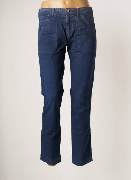 Blugi cu croială slim albastru BÔ-M femeie