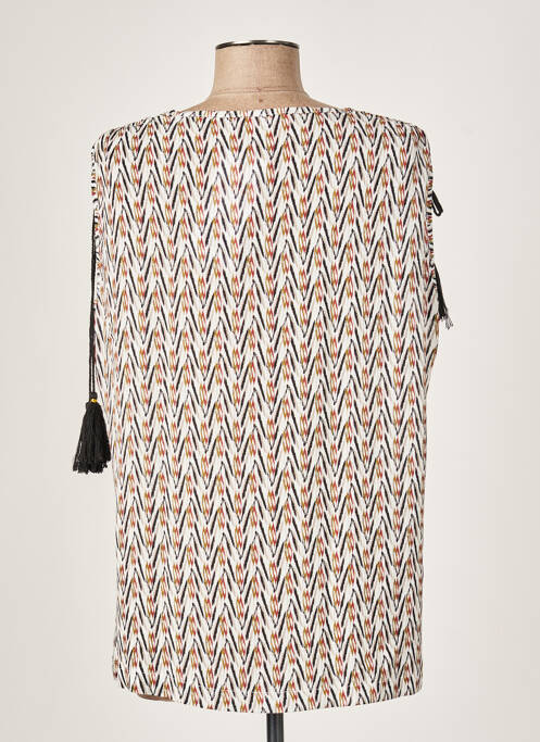 Top alb GRIFFON femeie