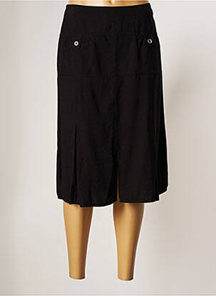 Fustă midi negru TELMAIL femeie