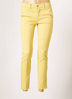 Pantalon 7/8 galben HAPPY femeie