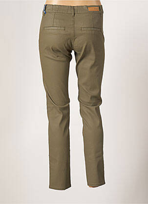 Pantalon 7/8 elasticitate mărime normală verde HAPPY femeie