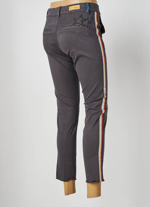 Pantalon chino gri HAPPY femeie