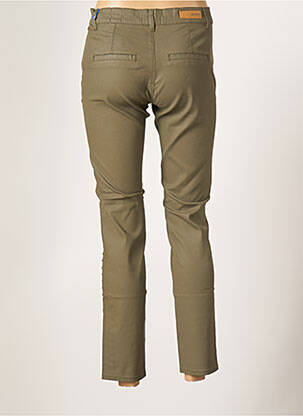Pantalon 7/8 elasticitate mărime normală verde HAPPY femeie