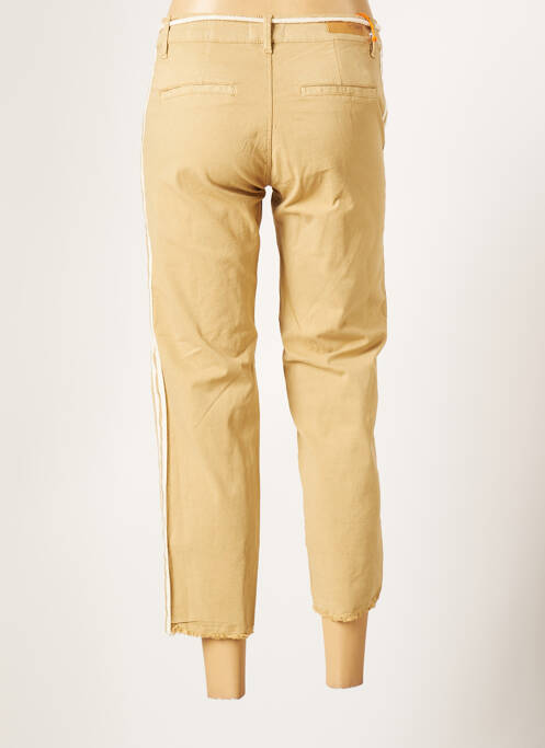 Pantalon trei sferturi bej HAPPY D. BY DAMART femeie