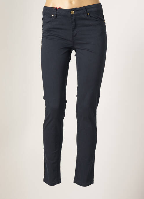 Pantalon slim albastru BEST MOUNTAIN femeie