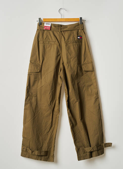 Pantalon trei sferturi verde TOMMY HILFIGER femeie