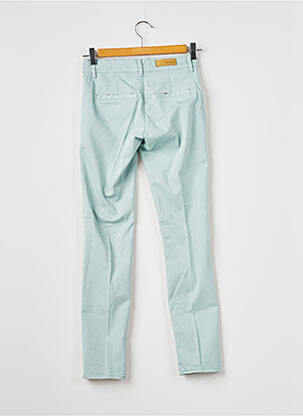 Pantalon chino talie joasă talie joasă albastru HAPPY femeie