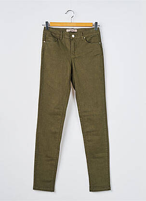 Pantalon slim verde BEST MOUNTAIN femeie