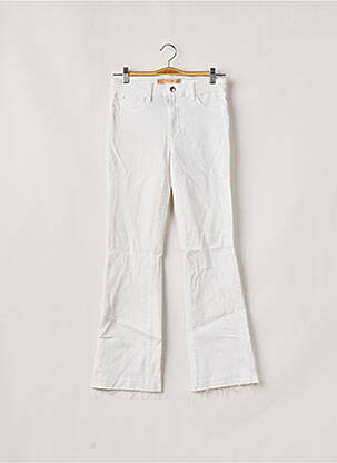 Blugi cu croială evazată alb JOE S femeie