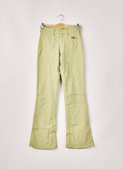 Blugi cu croială evazată verde CIMARRON femeie