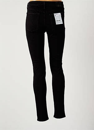 Pantalon slim broderie cu nituri mărime normală negru JOE S femeie