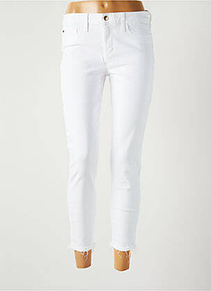 Pantalon trei sferturi alb JOE S femeie