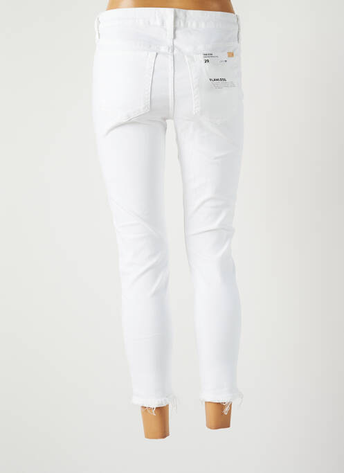 Pantalon trei sferturi alb JOE S femeie