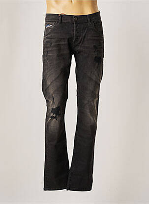 Blugi cu croială dreaptă negru DONOVAN bărbat