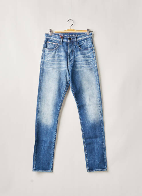 Blugi cu croială slim albastru DONOVAN bărbat