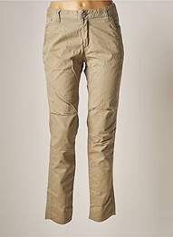 Pantalon slim țesătură poplin mărime normală verde MY PANTS femeie