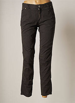 Pantalon 7/8 elasticitate talie joasă gri MY PANTS femeie