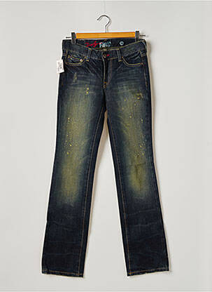 Blugi cu croială slim albastru RWD femeie