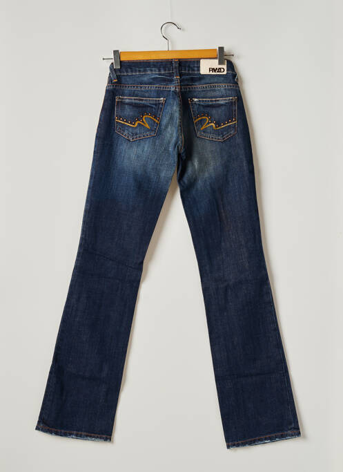 Blugi cu croială dreaptă albastru RWD femeie