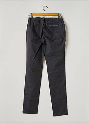 Pantalon 7/8 țesătură poplin talie joasă gri MY PANTS femeie