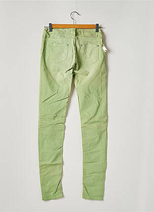 Pantalon slim talie joasă talie joasă verde RWD femeie