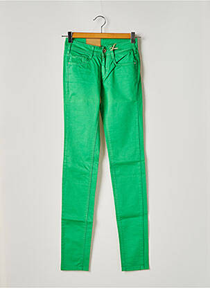 Pantalon slim talie joasă talie joasă verde KAPORAL femeie