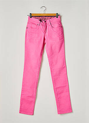 Pantalon slim roz FIVE PM femeie