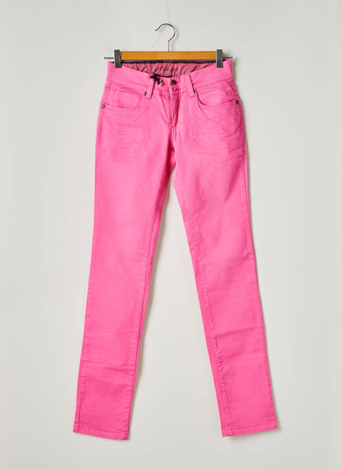 Pantalon slim roz FIVE PM femeie