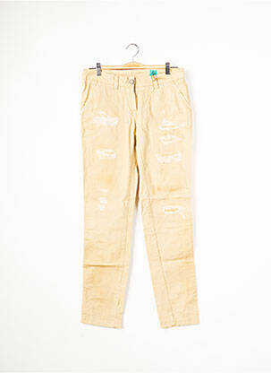 Pantalon chino talie joasă talie joasă bej REPLAY femeie