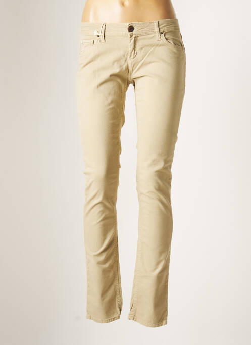 Pantalon slim bej DN.SIXTY SEVEN femeie