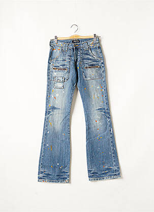 Blugi cu croială evazată albastru RWS femeie