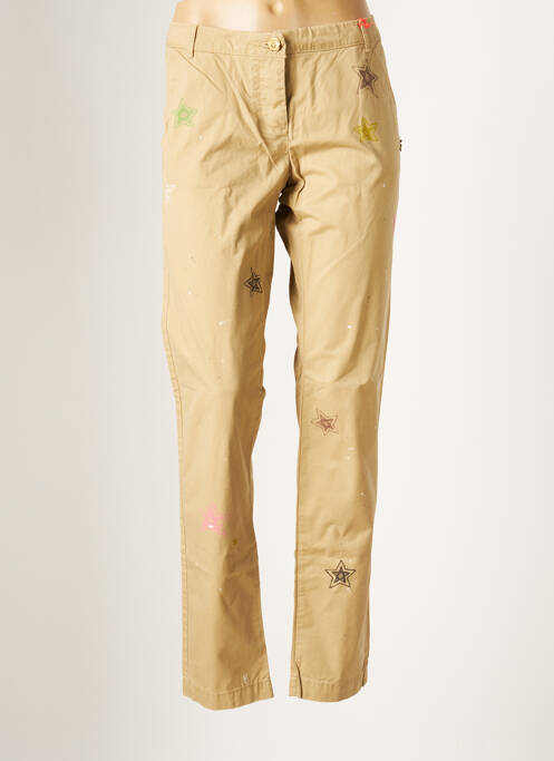 Pantalon chino bej MAISON SCOTCH femeie
