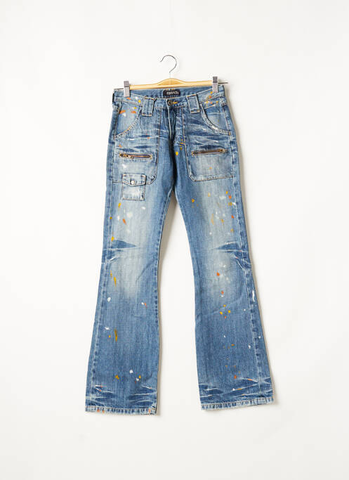 Blugi cu croială evazată albastru RWS femeie