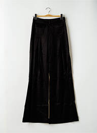 Pantalon larg închidere cu fermoar sub clapetă cu cârlig mărime normală negru MISS SIXTY femeie