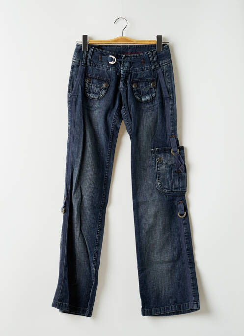 Blugi cu croială dreaptă albastru FREEMAN T.PORTER femeie