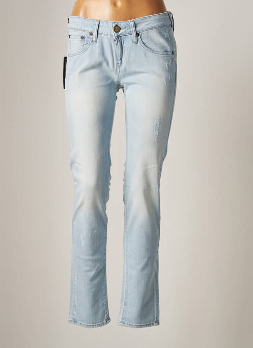 Blugi cu croială slim albastru TAKE TWO femeie