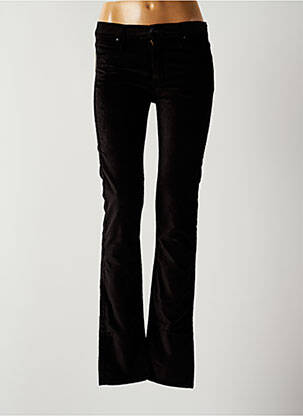 Pantalon slim talie joasă talie joasă negru RWD femeie