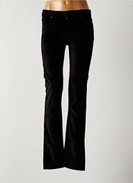 Pantalon slim talie joasă talie joasă negru RWD femeie