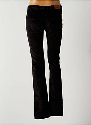 Pantalon slim talie joasă talie joasă negru RWD femeie