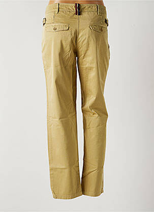 Pantalon drept țesătură poplin mărime normală bej MY PANTS femeie
